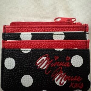 Minnie Mouse Polka Dot Card Holder